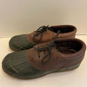 Mens duck rain shoes laces steel shank thermolite size 12 Cudas